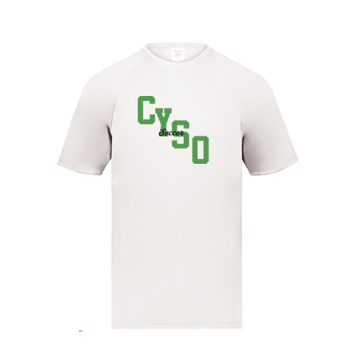 [2790.005.S-LOGO1] Men's Smooth Sport T-Shirt (Adult S, White, Logo 1)