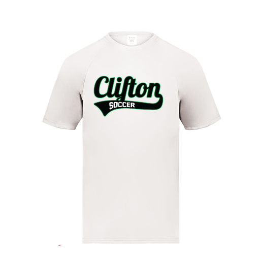 [2790.005.S-LOGO2] Men's Smooth Sport T-Shirt (Adult S, White, Logo 2)