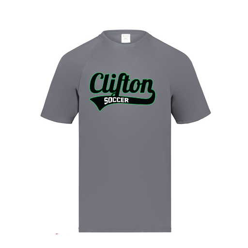 [2790.059.S-LOGO2] Men's Smooth Sport T-Shirt (Adult S, Gray, Logo 2)