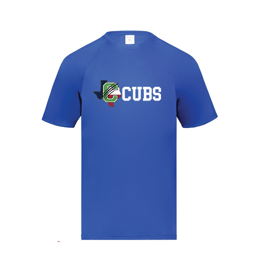 [2790.060.S-LOGO3] Men's Smooth Sport T-Shirt (Adult S, Royal, Logo 3)