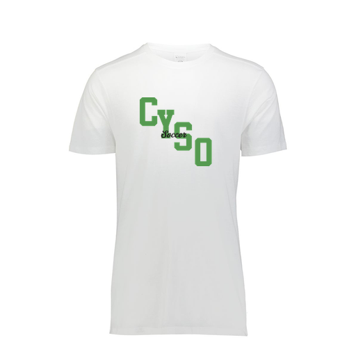 [FTSCUBWH-AS-LOGO1] Decker Men's Tri-Blend T-Shirt - Short Sleeve (Adult S, White, Logo 1)