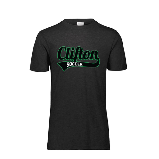 [FTSCUBBK-YS-LOGO2] Decker Youth Tri-Blend T-Shirt - Short Sleeve (Youth S, Black, Logo 2)