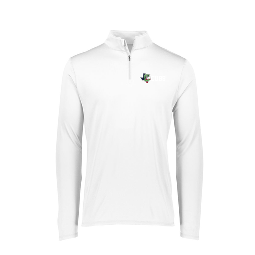 [FTLQFLWH-FAXS-LOGO3] Decker Women's Flex-Lite 1/4 Zip Shirt (Female Adult XS, White, Logo 3)