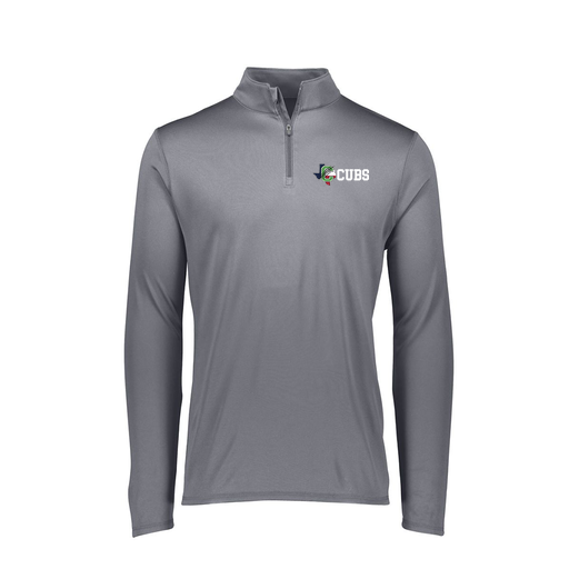 [2787.059.XS-LOGO3] Ladies Dri Fit 1/4 Zip Shirt (Female Adult XS, Gray, Logo 3)