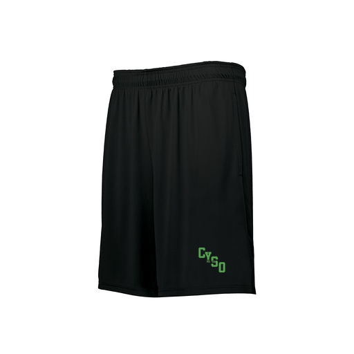 [229611.080.S-LOGO1] Decker Youth Swift Short (Youth S, Black, Logo 1)