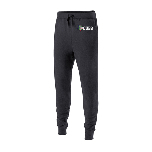 [229648.E83.S-LOGO3] Youth 60/40 Fleece Jogger (Youth S, Gray, Logo 3)