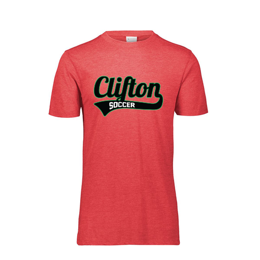 [FTSCUBRD-AS-LOGO2] Decker Men's Tri-Blend T-Shirt - Short Sleeve (Adult S, Red, Logo 2)