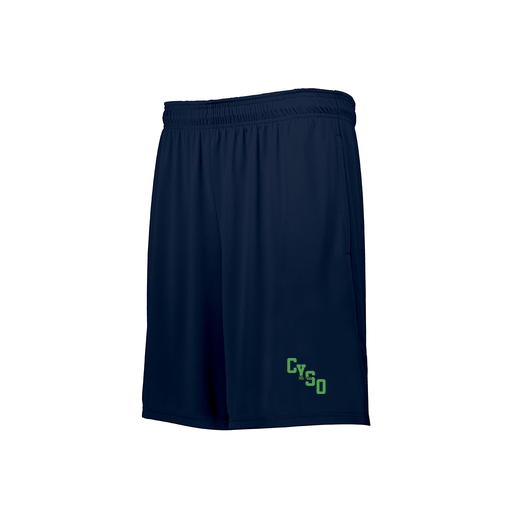 [229511.065.XS-LOGO1] Men's Swift Short (Adult XS, Navy, Logo 1)