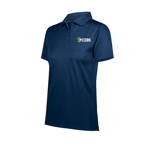 [222768.065.XS-LOGO3] Ladies Prism Polo (Female Adult XS, Navy, Logo 3)