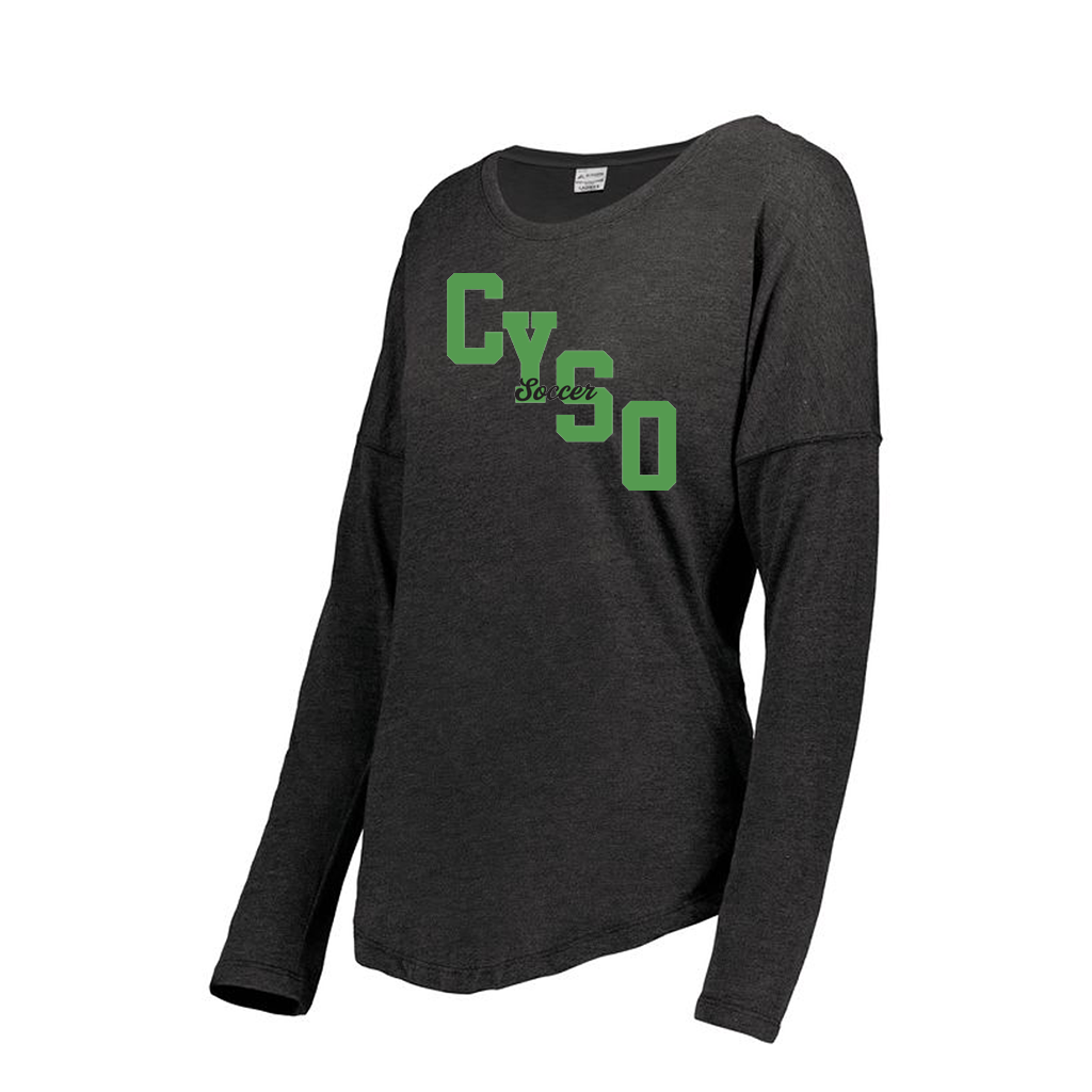 Decker Women's Tri-Blend T-Shirt - Long Sleeve